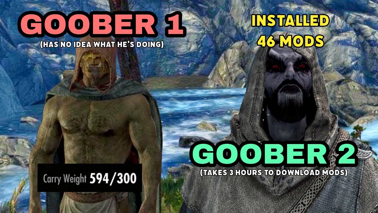 My First Time Playing Skyrim Ever... WITH MODS AND MULTIPLAYER?! - YouTube
