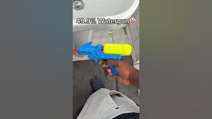 1% vs 99% Water Gun…💦🤯 #watergun #fidget