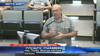 YOU DEAL WITH MINDS BODIES AND SOULS - Pastor Gene Pettit at LC City Council Meeting