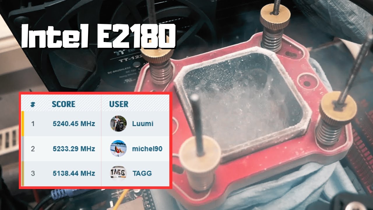 Last Desperation - Intel E2180 Overclocking Records at 5.2GHz+