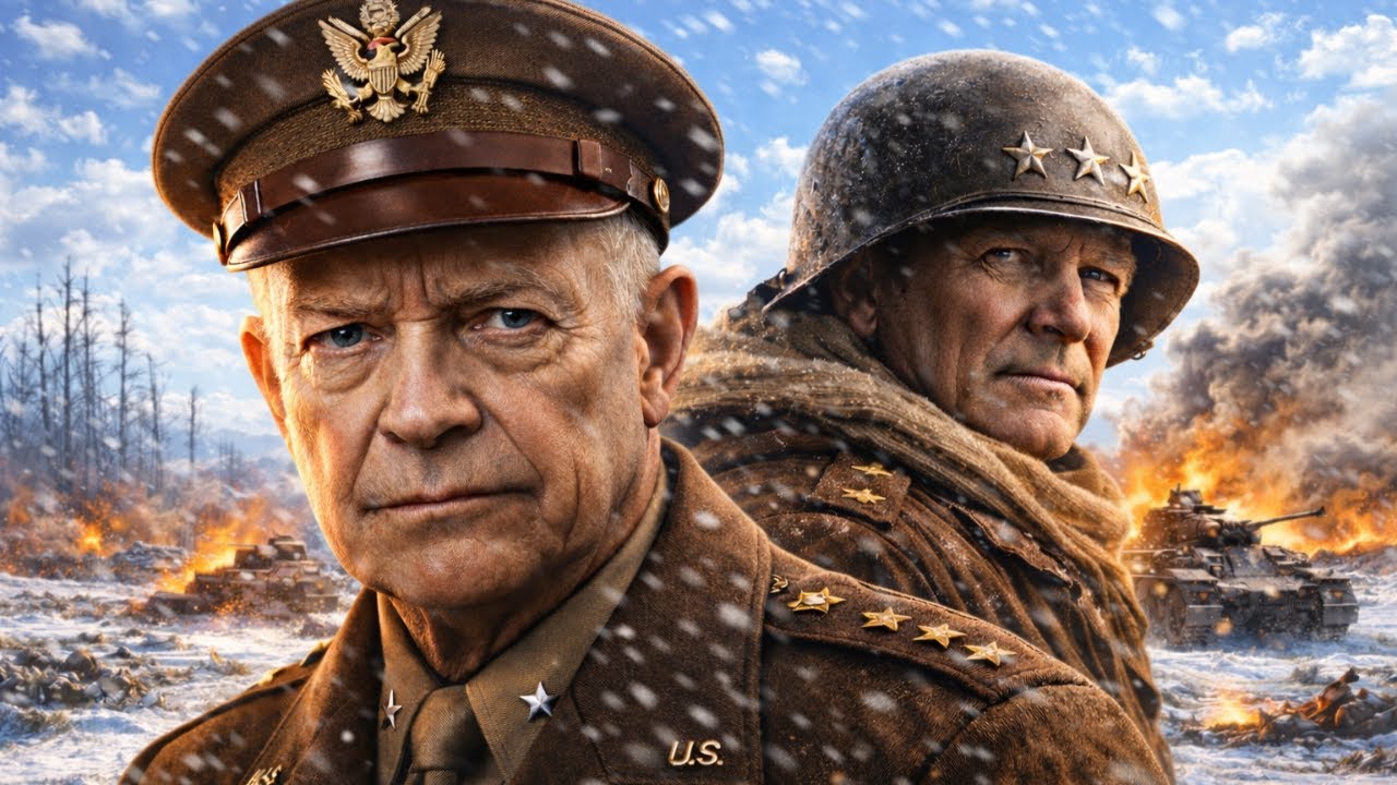 What Eisenhower Really Said When Patton Saved the 101st Airborne | Bastogne’s Untold Moment