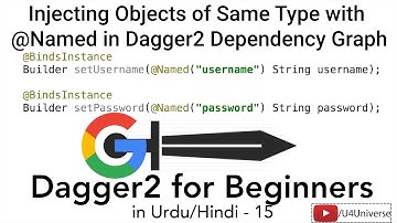 Dagger2 for Beginners-15 | Injecting Multiple Same Types with @Named to Dagger2 | U4Universe