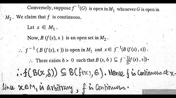 WRA - U1.4 - Closed sets in a Metric Space | MMM#04 | 11.08.2020