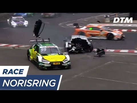 Paffett's shocking Crash - DTM Norisring 2017