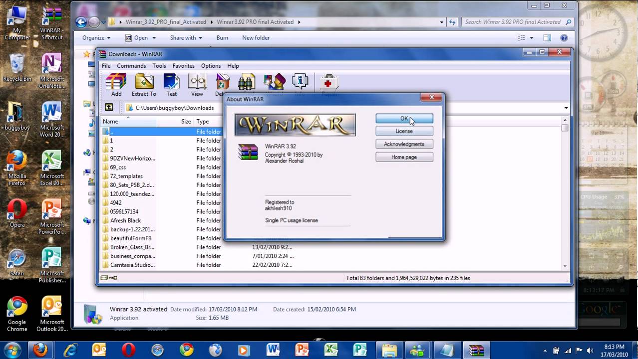 winrar 3.92 free download