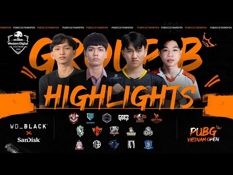 invate pubstomp 2019  Update  HIGHLIGHTS GROUP B | Western Digital PUBG Vietnam Open 2022