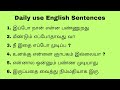 Daily use english sentences spokenenglish englishspeakingpractice trending learnenglish