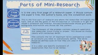 FORMULATING MINI-RESEARCH ( Q4 Module 5)