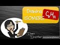 استخلاص الأيزومرات الدستورية لـ C6H14
