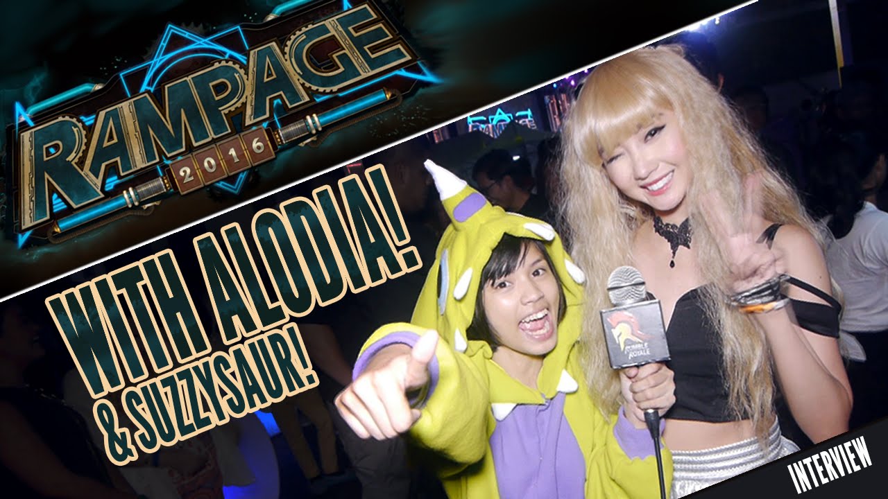 Alodia Exclusive Interview at RAMPAGE 2016 by Suzzysaur!