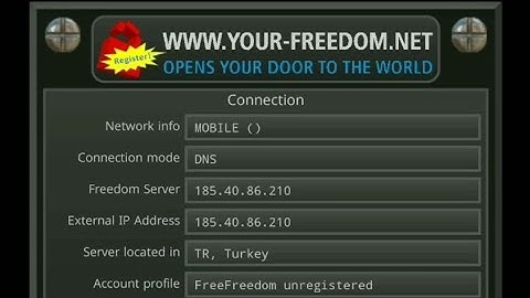 Your-freedom [Good speed] cfg file for TelenorBill 0