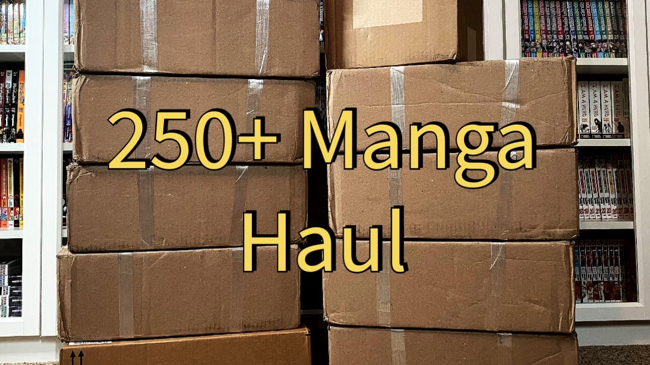 My Biggest and Best Manga Haul 250+ Volumes | May 2022