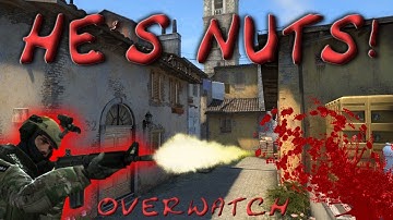 Is This Guy Absolutely Nutty or Just Very Good At Hiding IT? CSGO OVERWATCH