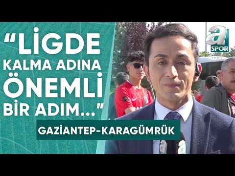 Mehmet Geçgel, Gaziantep FK- Karagümrük Maçı Öncesi Son Gelişmeleri A Spor Ekranlarında Açıkladı!
