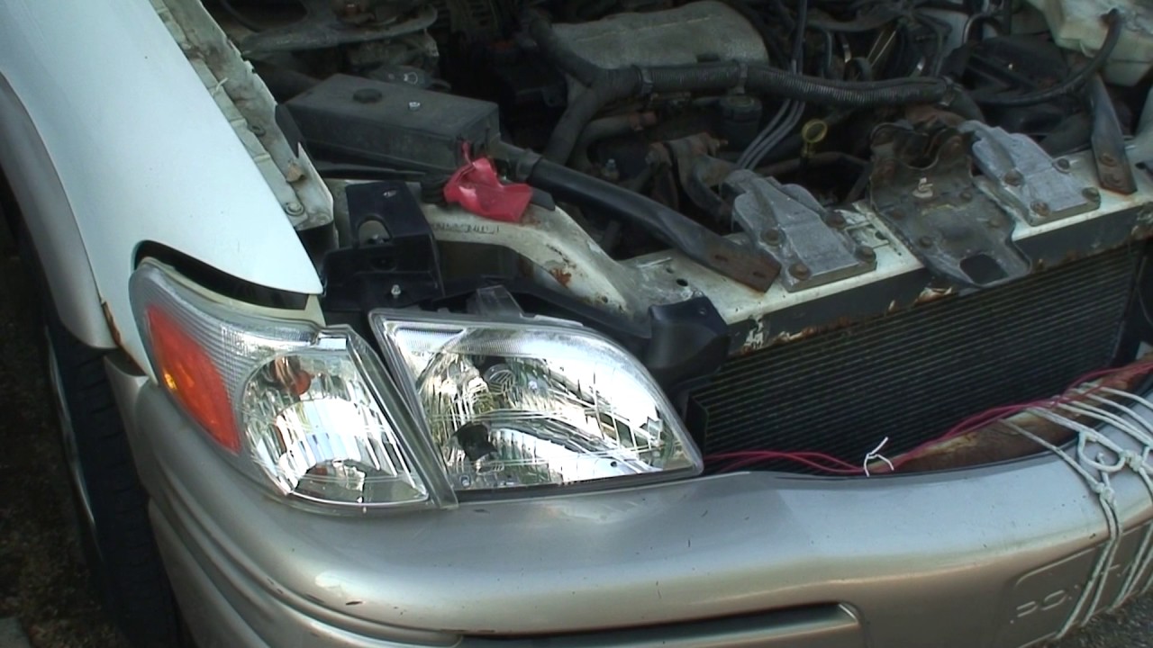 Replacing The Penger Side Front Headlight Lens On A 2001 Pontiac Replacing The Penger Side Front Headlight Lens On A 2001 Pontiac Montana