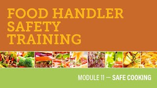 Celebrity Module 11 — Safe Cooking Profile