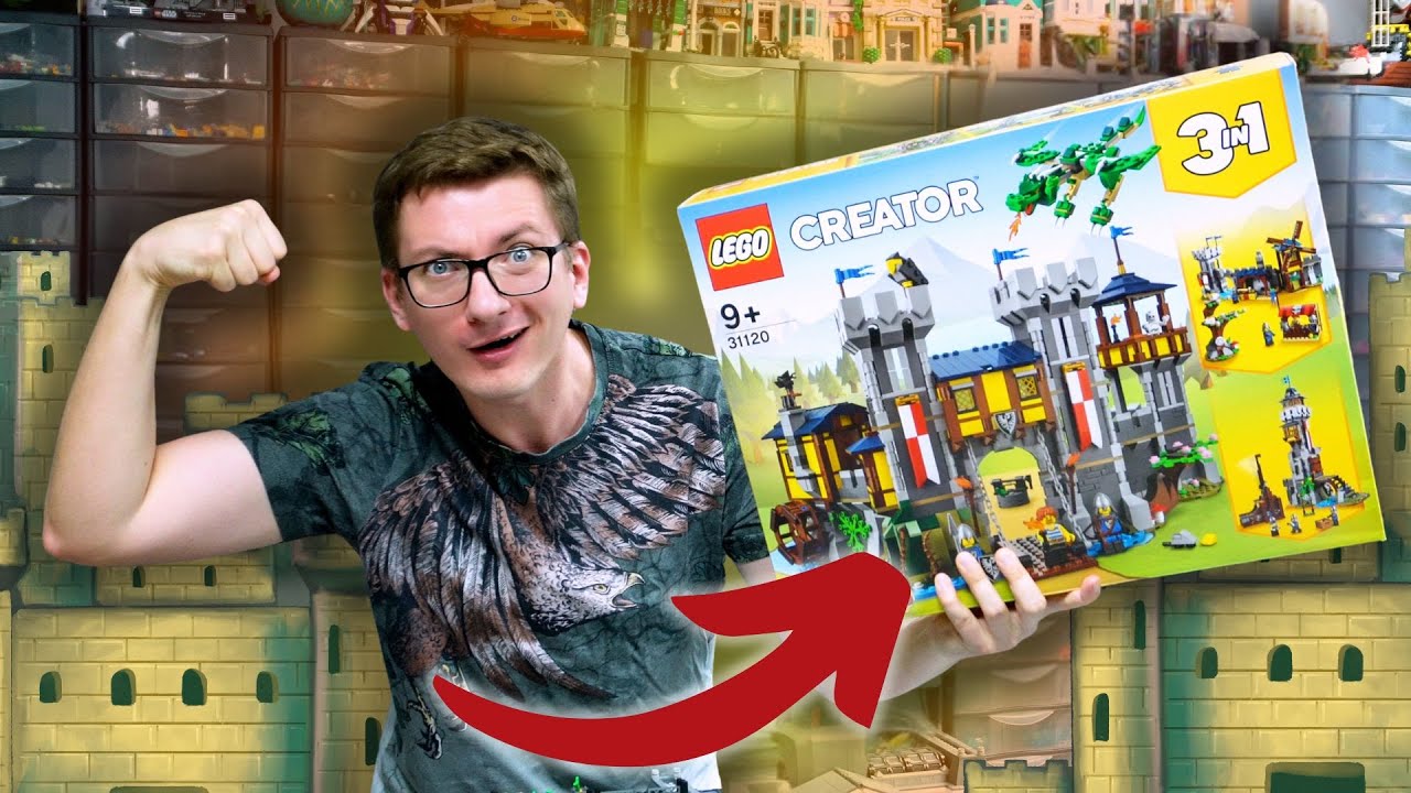 ŚREDNIOWIECZNY ZAMEK 🏰 LEGO CREATOR 31120 / RECENZJA