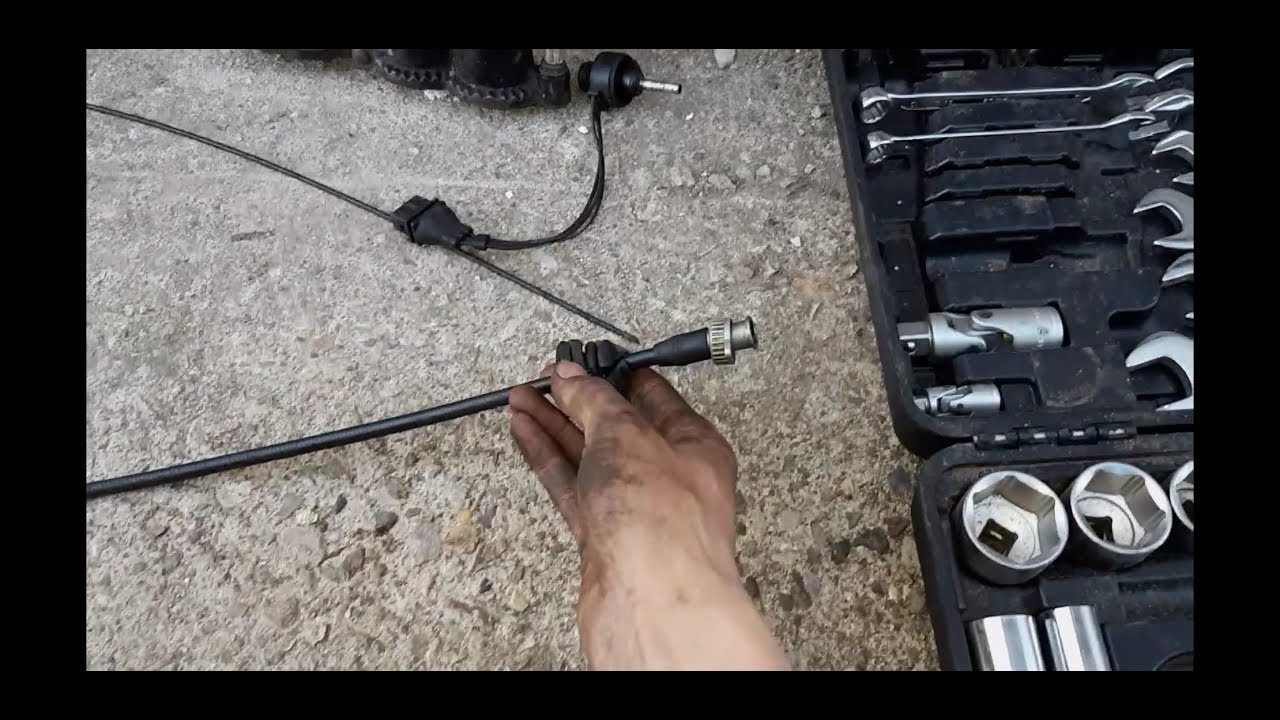 Замена тросика спидометра ваз 2107 - YouTube