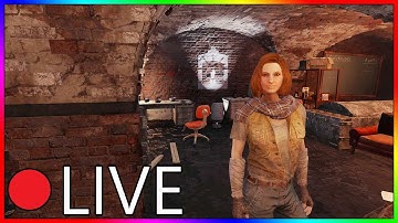 Fallout 4 - Platinum Trophy Guide Lets Play! Ep. 6 | The Railroad | (Live