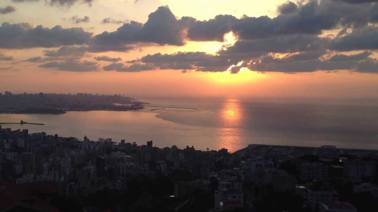 Sunset in Beirut Lebanon - YouTube