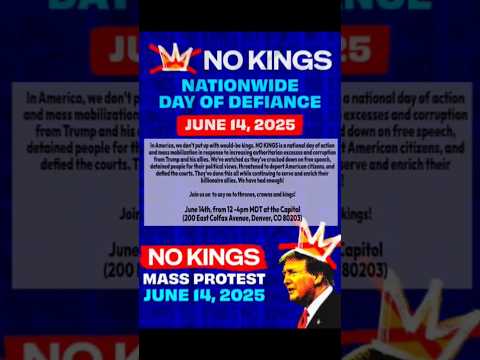 Mass Protest This JUNE 14TH Protest Donaldtrump News Trump2025 California Gavinnewsom
