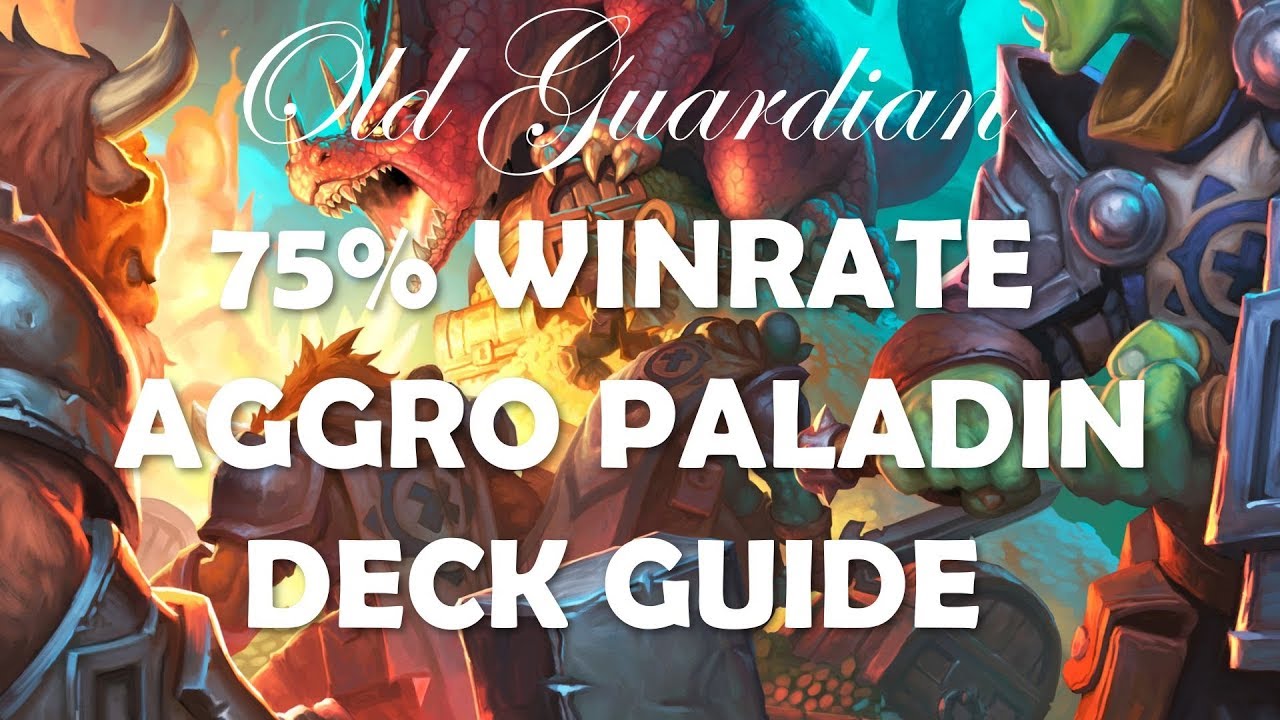 75% winrate Aggro Paladin (Hearthstone Rastakhan deck guide)