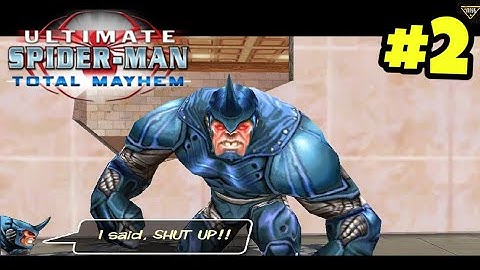 Ultimate Spider-man: Total Mayhem - Rhino Serious Rampage (Level 2)
