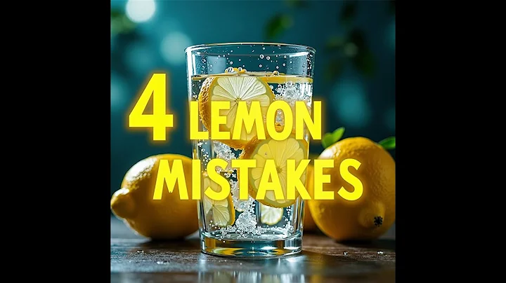 "4 Big Mistakes You're Making with Lemon Water & Juice (Avoid These!)"