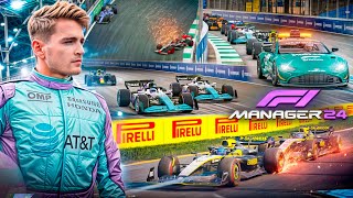 картинка: МЫ БЫСТРЫ НО МАКС С ЛЬЮИСОМ БЫСТРЕЕ? - F1 Manager 2024 #46
