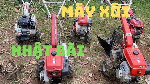 máy xới hệ trâu bò khỏe - máy xới đất Nhật bãi I cửa hàng việt anh 0961350530