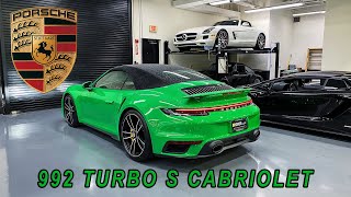 2021 Porsche 911 992 Turbo S Cabriolet REVIEW!