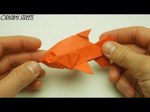 Video: Hoe Om 'n Origami-vis Te Maak