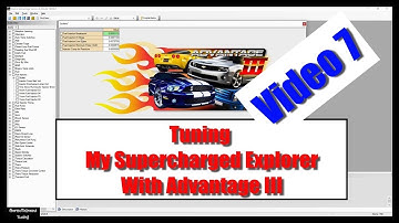 Tuning My Supercharged Explorer Part 7 - Default Baro, Final Drive Ratio, and IMTV Switch