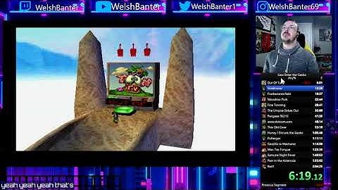 Gex 3D: Enter the Gecko Any% Speedrun! 1:49:14!