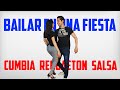 COMO BAILAR EN UNA FIESTA SI SOY PRINCIPIANTE 💃🏻 | CUMBIA REGGAETON SALSA