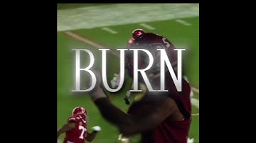 #viral #fypシ #collegefootball #ryanwilliams #edit #iwouldlettheworldburn
