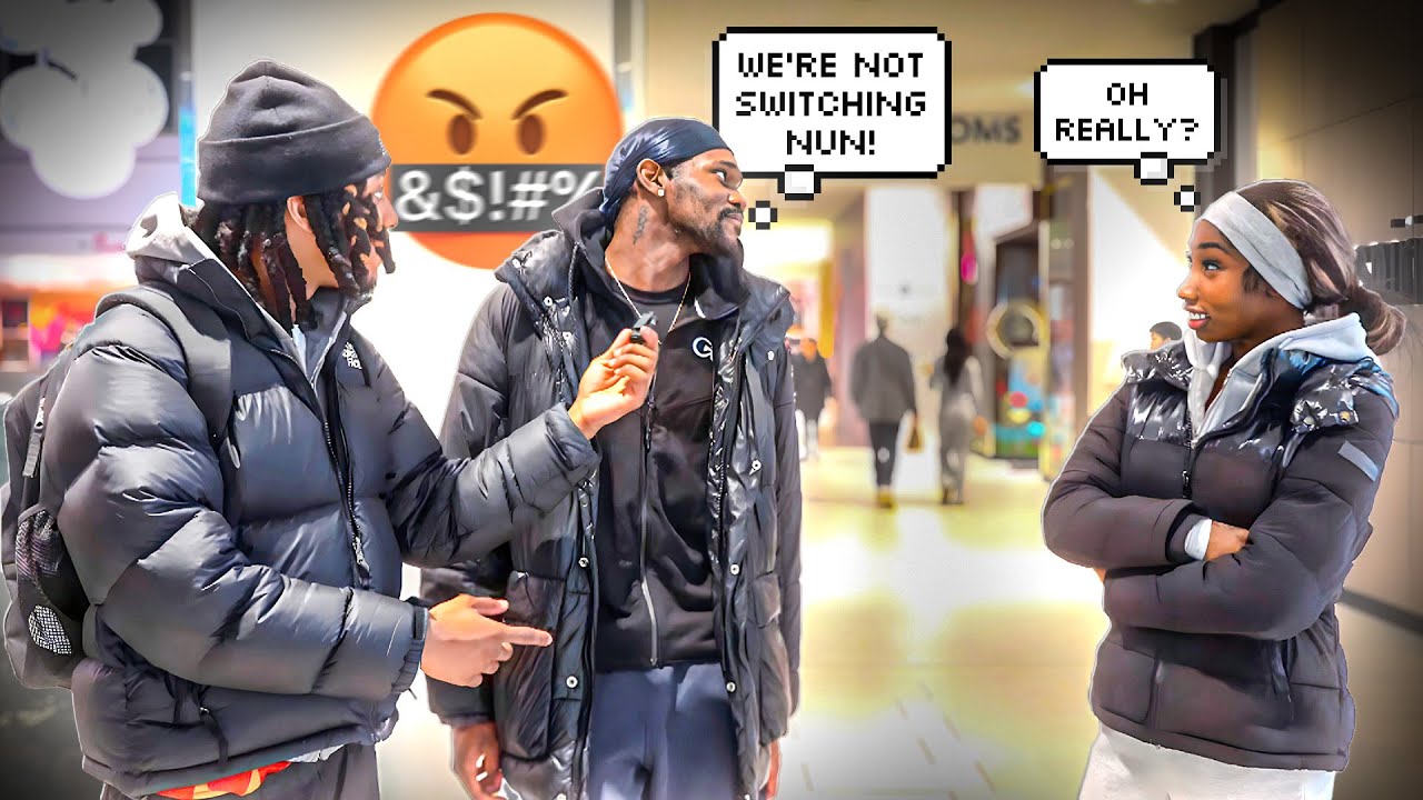 Making Couples Switch Phones 💔 *LOYALTY TEST* TORONTO PUBLIC INTERVIEW