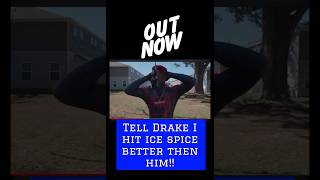 Rapper shoots his shot at #icespice #shorts #shortsfeed #reels #peso3x #music