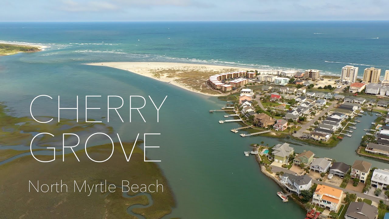 Beautiful Vistas from North end of CHERRY GROVE,  North Myrtle Beach, SC
