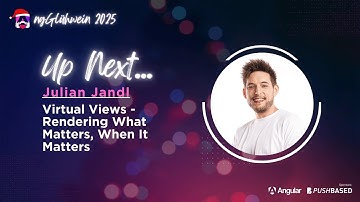Julian Jandl | Virtual Views - Rendering What Matters, When it Matters | NgGlühwein 2025