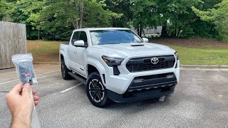 2024 Toyota Tacoma TRD Sport: Start Up, Exhaust, Test Drive, Walkaround, POV and Review