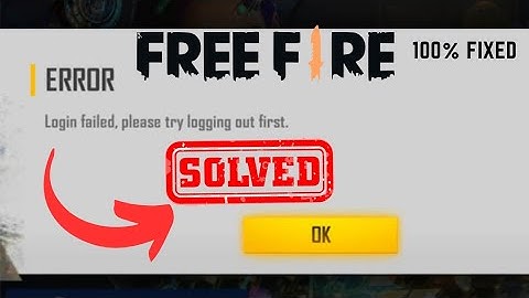 Hoe u het probleem "Aanmelden bij Free Fire mislukt" kunt oplossen door eerst uit te loggen