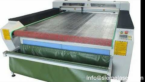 How to automatically cut the fabric  Fabric Laser Cutting Machine