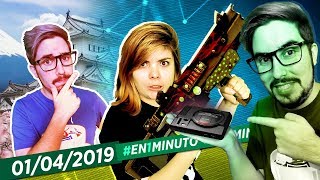 #En1Minuto: Borderlands 3, April Fools, Sega