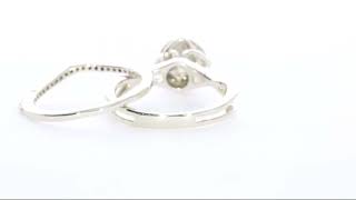 Bridal Anniversary Ring Set Band - Cr-176 S-3
