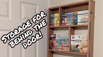 Narrow Bookshelf for Small Spaces - DIY