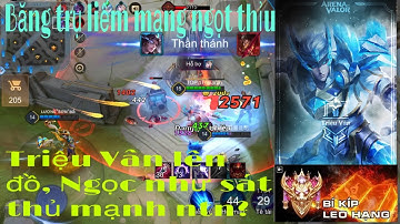 Cách lên đồ, Ngọc, phù hiệu cho Triệu Vân đi rừng mùa 15 mạnh hơn cả sát thủ - Triệu Vân full dame