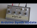 Arduino Synthesizer Update: Filter