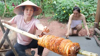 FULL VIDEO: 90 Days Build Farm, Animals Care - Grilled Meat Recipe Goes to Market Sell | Green Life