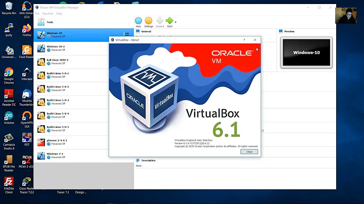 Upgrade VirtualBox 6.0 to 6.1 on Windows